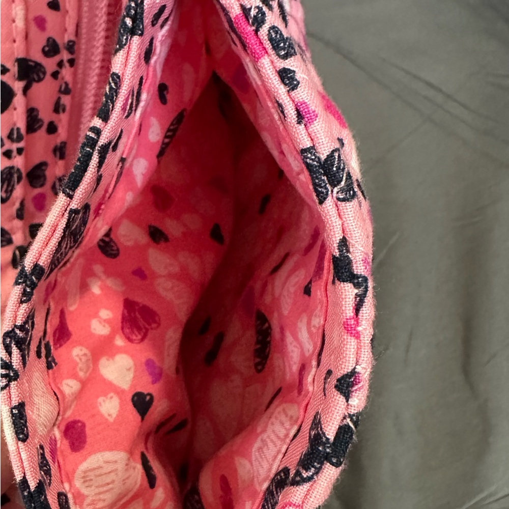 Vera Bradley Pink Heart-Print Quilted Tote - Picture 5 of 8